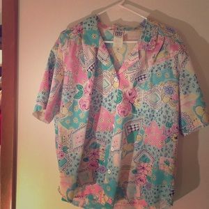 Vintage 90s cricket lane button up